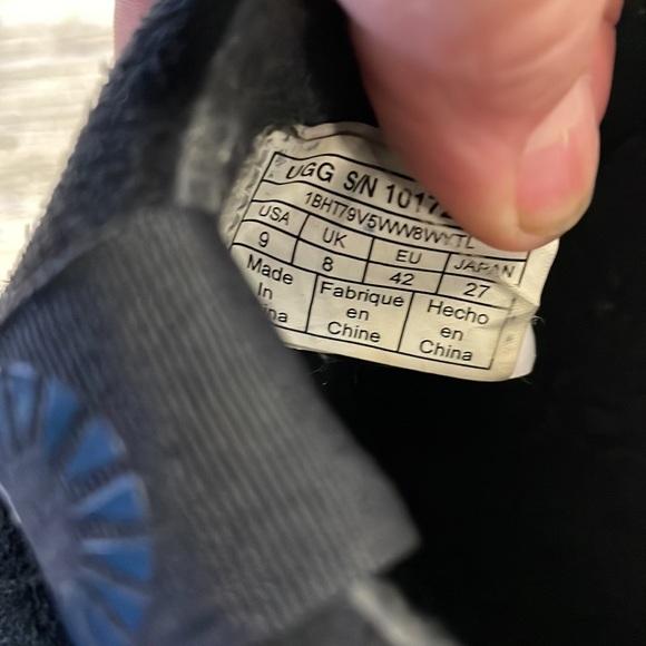 UGG Suede Loafers blue slip on - Picture 7 of 8